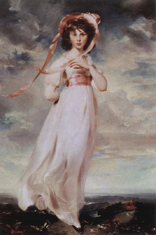 Sir Thomas Lawrence pinkie oil painting image
